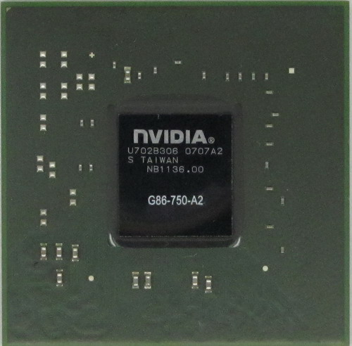 nVidia G86-750-A2 (GeForce 8600M GS) Wymiana na nowy, naprawa, lutowanie BGA